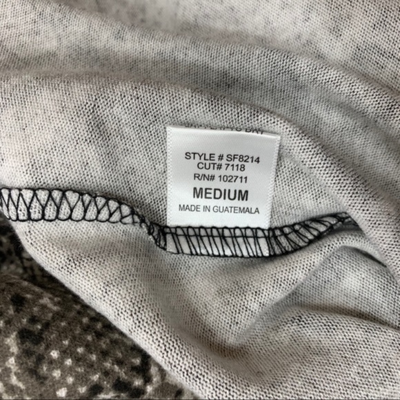 Gibson Open Front Fleece Cardigan - Picture 2 of 6